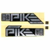 RockShox Decal Kit For 27.5/29" Pike Ultimate - Matte Silver Foil For Gloss Black (2023+) -Abus Shop 11 1247987