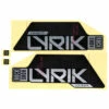 RockShox Decal Kit For 27.5/29" Lyrik Ultimate - Flight Attendant - Matte Silver Foil For Gloss Black (2023+) -Abus Shop 11 1248054