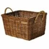 Basil Portland Classic Fietsmand - Natural Brown -Abus Shop 130707 00 d 222741