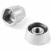 Pitlock Set M10 Single Rohloff Solid Axle Lock - Silver -Abus Shop 15771 00 d 24616