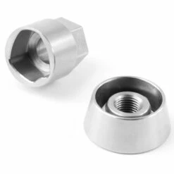 Pitlock Set M10 Single Rohloff Solid Axle Lock - Silver