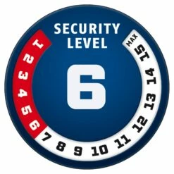 ABUS Bordo Combo Lite 6150/85 Vouwslot - Zwart -Abus Shop 19744 03 d 30530