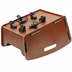 KLICKfix Radkiste Cargo - Wooden Bicycle Basket With KorbKlip 0328NK - Natura -Abus Shop 224023 01 d 428237