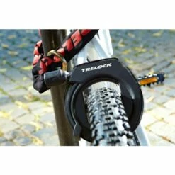 Trelock RS 351 Protect-O-Connect / ZR 355 100/6 Kombi Frame Lock + Connect Chain - Black -Abus Shop 253005 05 d 497272