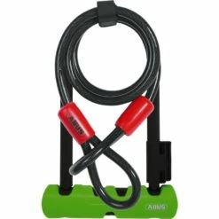 ABUS Ultra Mini 410 U-Lock + 10/120 Loop Cable - 180 Mm