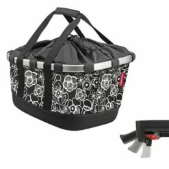 KLICKfix Bikebasket GT UniKlip 0304U - Fleur Black