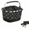 KLICKfix Carrybag GT UniKlip 0305U Bicycle Basket - Dots -Abus Shop 317313 00 d 658268