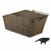 KLICKfix Structura GT Bike Basket For KorbKlip Carriers 0315K - Brown -Abus Shop 317688 00 d 659768