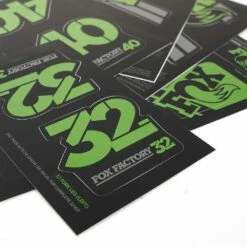 FOX Decal Kit 2019 AM Heritage For Suspension Fork And Rear Shock - Green -Abus Shop 331557 02 d 696433