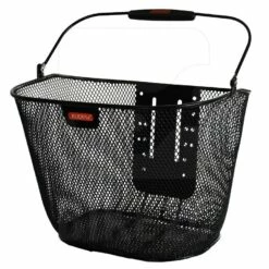 KLICKfix Uni Plus Handle Bar Basket 0388KLIK - Black