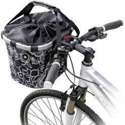 KLICKfix Bikebasket - Twist Silver -Abus Shop 358877 04 c 772110