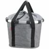 KLICKfix Bikebasket - Twist Silver