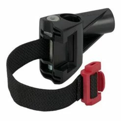 Trelock ZB 502 Textile Side Bracket For U-Bolt Locks - Black / Red