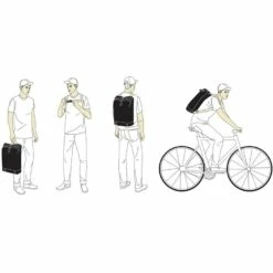 BROOKS ENGLAND Brooks Pickwick Small Rugzak - 12L - Grey -Abus Shop 54858 02 d 87726