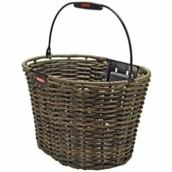 KLICKfix Structura Oval Handlebar Bike Basket 0376 - Brown