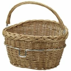 KLICKfix Wicker Basket Handlebar Basket 0398