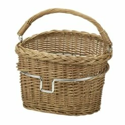 KLICKfix Wicker Basket Mini Handlebar Basket 0398MINI