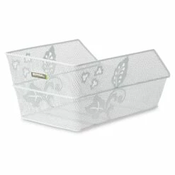 Basil Cento Flower Fietsmand 29L - Wit