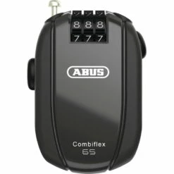 ABUS Combiflex StopOver 65 Kabelslot - Zwart