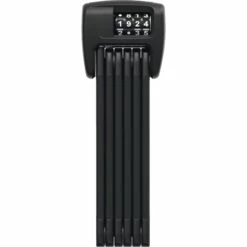 ABUS Bordo Combo 6000C/90 Folding Lock Incl. Bracket SH & Saddlefix+Raincap - Black