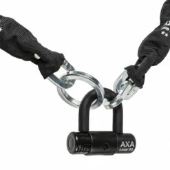 AXA Loop 110 Kettingslot - Zwart -Abus Shop axa loop 110 4 1402267
