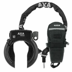 AXA Defender Frame Lock Set + RLC 100 Chain + Bag