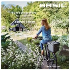 Basil 2Day Carry All Bag Fietsmand - Achter - Grijs -Abus Shop basil 2day carry all rear basket grey 4 1406967