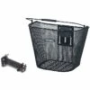 Basil Bremen BE Fietsmand - Voor - 26L Met BasEasy Stuurhouder - Zwart -Abus Shop basil bremen be bicycle basket including baseasy a 876914