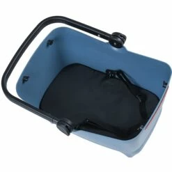 Basil Buddy Hondenfietsmand 32L - Faded Denim -Abus Shop basil buddy bicycle dog basket faded denim 6 1361650