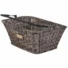 Basil Capri Rattan-Optik Flex Fietsmand 27L - Nature Brown -Abus Shop basil capri rattan look flex bike basket nature brown 1361778