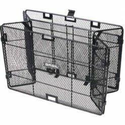 Basil Catania Opvouwbaar Fietsmand 15L - Zwart -Abus Shop basil catania bike folding basket1 1361794