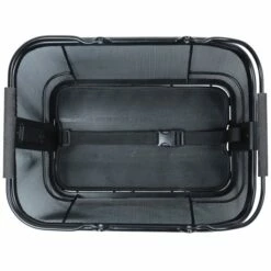 Basil Cento Tech Fiber Nordlicht Fietsmand 21L - Zwart -Abus Shop basil cento tech fiber nordlicht bike basket black 10 1366554