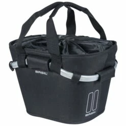 Basil Classic Carry All Bag Fietsmand Voor - Zwart