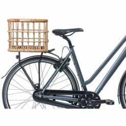 Basil Green Life Rattan Fietsmand Large - Natural Brown -Abus Shop basil green life rattan bicycle basket large natural brown 5 1379226
