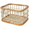Basil Green Life Rattan Fietsmand Large - Natural Brown -Abus Shop basil green life rattan fahrradkorb large vorne a 885750