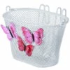Basil Jasmin Butterfly Kinderfietsmand - Wit -Abus Shop basil jasmin butterfly kinderfahrradkorb vorne a 876268