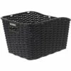 Basil Weave WP Fietskoffer - Zwart -Abus Shop basil weave wp bike basket black 1406869
