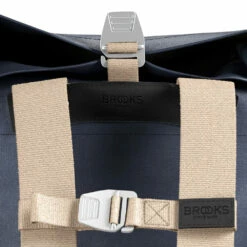 BROOKS ENGLAND Brooks Pickwick Cotton Canvas Rugzak - 26L - Blauw/zwart -Abus Shop brooks pickwick cotton canvas 26l dark blue black 14 1562435 2