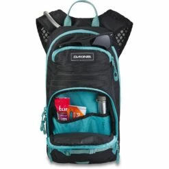 Dakine Session 8L Dames Rugzak - Black/moss -Abus Shop dakine session 8l women s bike hydration backpack black moss 5 1255123