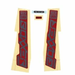 RockShox Decal Kit For 27.5/29" Boxxer Ultimate - Gloss Polar Foil For Red (2021)