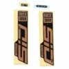 RockShox Decal Kit For 27.5/29" SID SL Ultimate - Matte Copper Foil For High Gloss Black (2021) -Abus Shop decal kit sid sl ultimate copper foil high gloss black 1210342