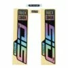 RockShox Decal Kit For 27.5/29" SID SL Ultimate - Gloss Rainbow Foil For High Gloss Black (2021) -Abus Shop decal kit sid sl ultimate rainbow foil high gloss black 1210142