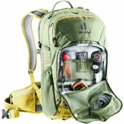 Deuter Attack 20 Protectorrugzak - Khaki-turmeric -Abus Shop deuter attack 20 protector backpack khaki turmeric 4 923963