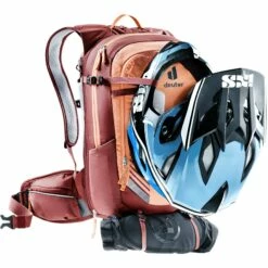 Deuter Compact EXP 12 SL Women's Bike Backpack - Sienna-redwood -Abus Shop deuter compact exp 12 sl women backpack sienna redwood 3 923610