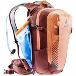 Deuter Compact EXP 12 SL Women's Bike Backpack - Sienna-redwood -Abus Shop deuter compact exp 12 sl women backpack sienna redwood 4 923611