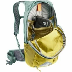 Deuter Race 12 Fietsrugzak - Turmeric-ivy -Abus Shop deuter race 12 bike backpack turmeric ivy 12 1452875