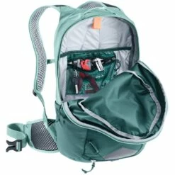 Deuter Race 16 Fietsrugzak - Deepsea-jade -Abus Shop deuter race 16 bike backpack deepsea jade 11 1453007