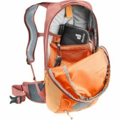 Deuter Race 8 Fietsrugzak - Chestnut-redwood -Abus Shop deuter race 8 bike backpack chestnut redwood 11 1453172