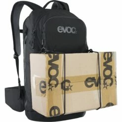 EVOC Commute Pro 22L Protector Backpack - Black -Abus Shop evoc commute 10 1339468