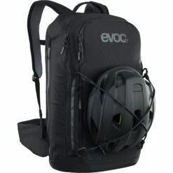 EVOC Commute Pro 22L Protector Backpack - Black -Abus Shop evoc commute 9 1339467